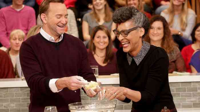 Carla Hall cooking