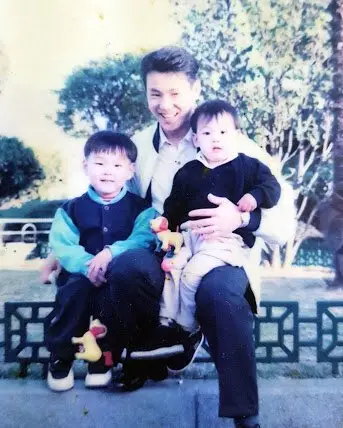 Jungkook with family