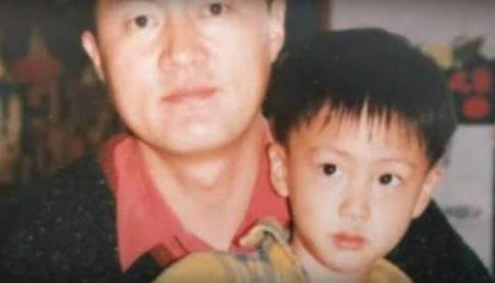 Min Yoon Gi, Suga with his father, Agust D.