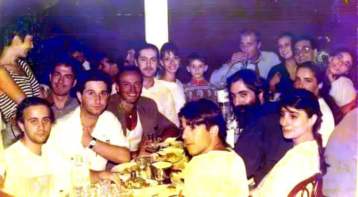Murat Garipağaoğlu with friends