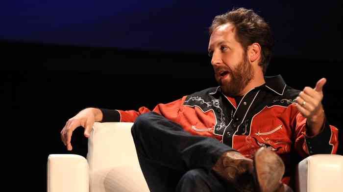 Chris Sacca sitting on a chair
