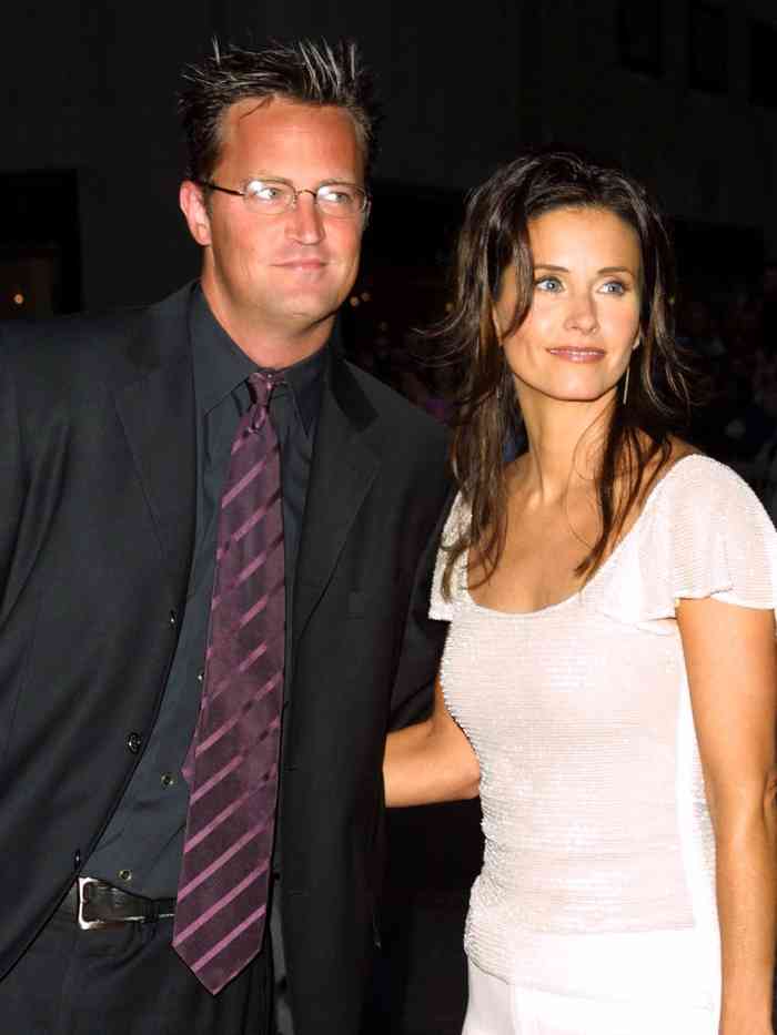 Matthew Perry with his wife