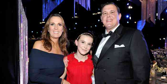Millie Bobby Brown with her family, Millie Bobby Brown net worth