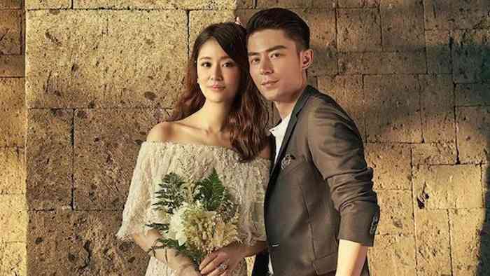Ruby Lin with her husband