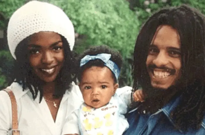 Selah Marley with her family
