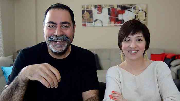 Yuksel Unal with his wife
