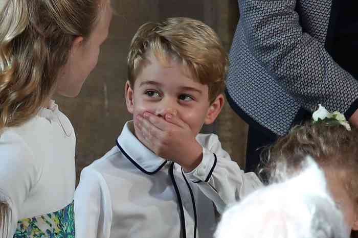 Prince George of Cambridge smiling