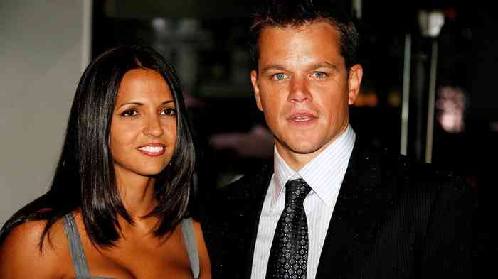 Matt Damon wife