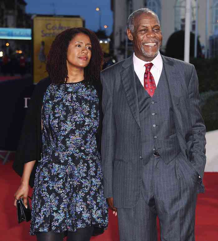 Asake Bomani with Danny Glover